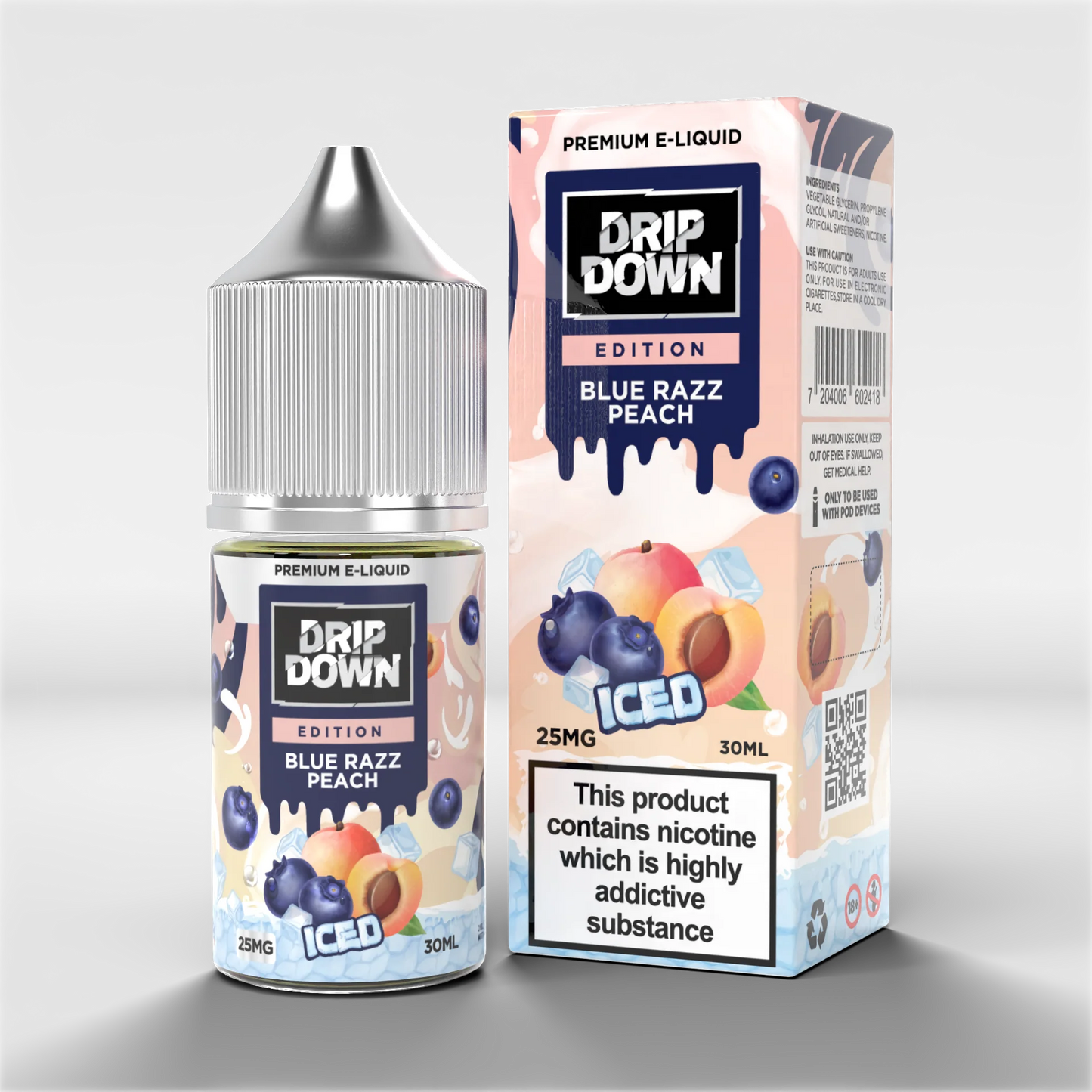 Drip Down Edition Blue Razz Peach Ice 30ml