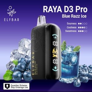 Elfbar Raya D3 Pro Disposable 30K puffs - Black Gold Edition