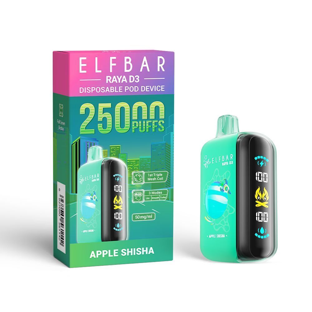 Elfbar Raya D3 Disposable Pod 25000 Puffs