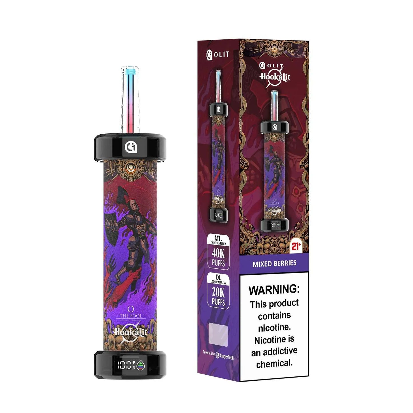 Olit Hookalit 40k Puffs Disposable Nicotine 3.5mg/ml