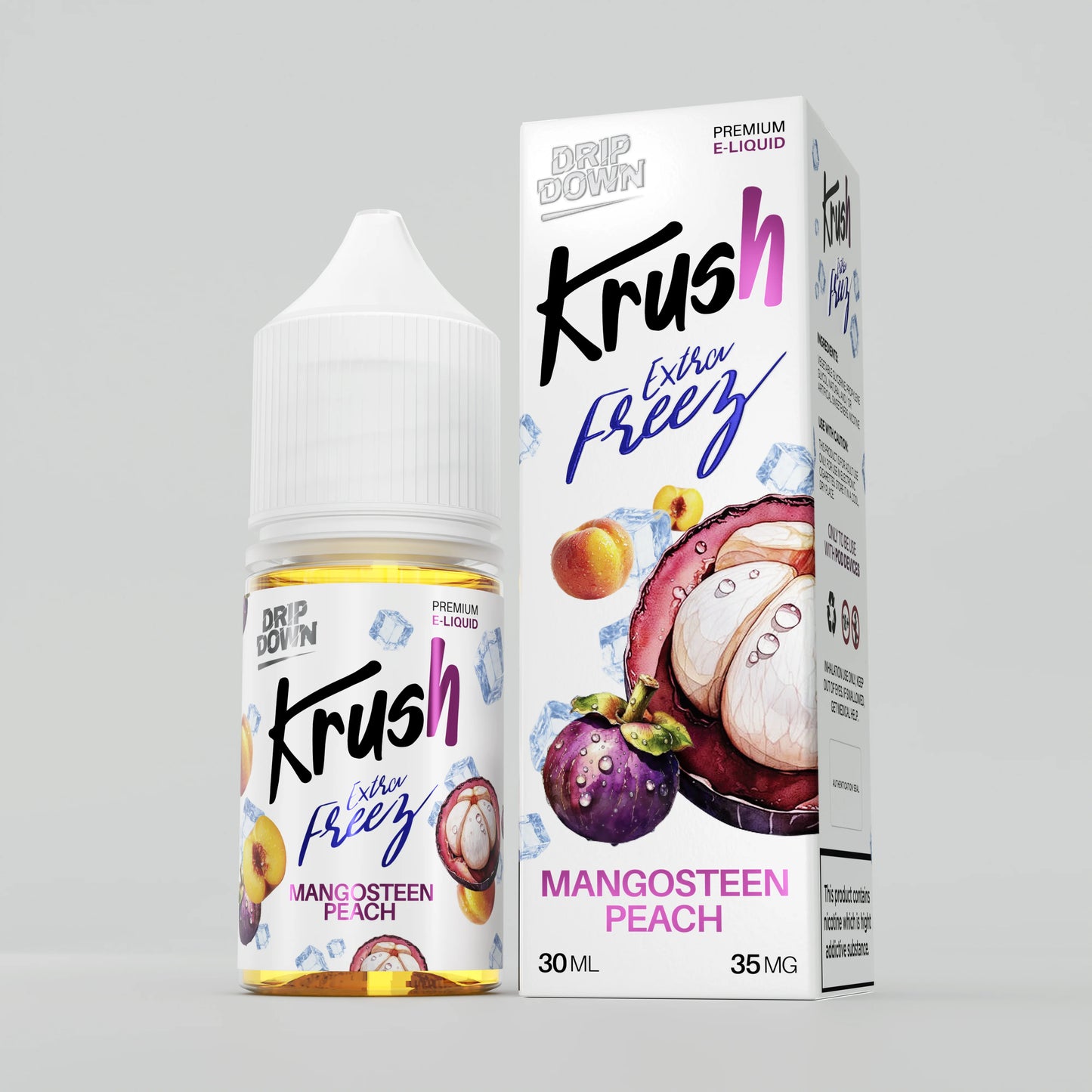 Drip Down krush Extra Freeze Mangosteen Peach 30ml