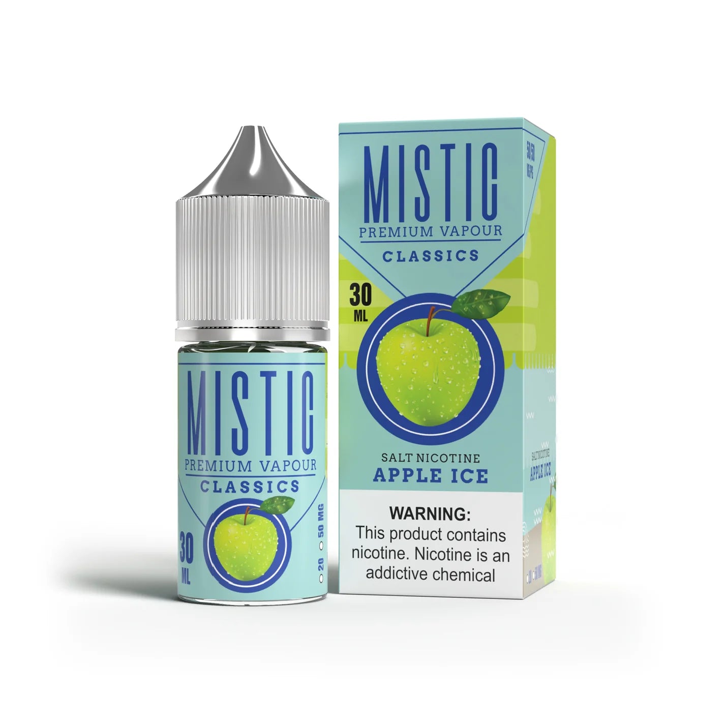 Mistic Premium Vapour Apple Ice Nic Salt 30ml