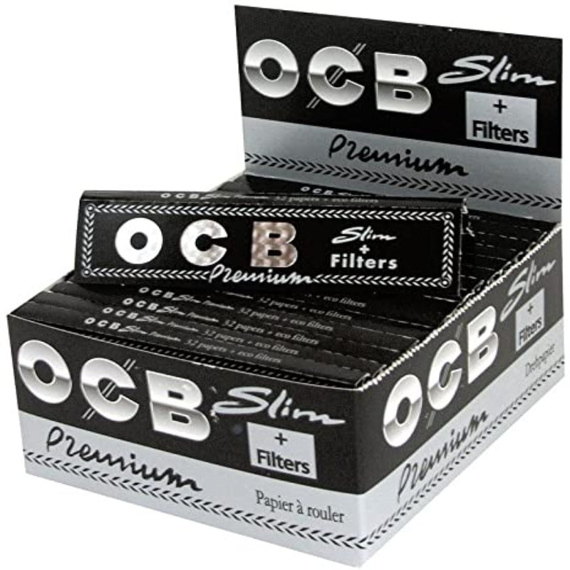 OCB King size Premium With Tips Rolling Papers