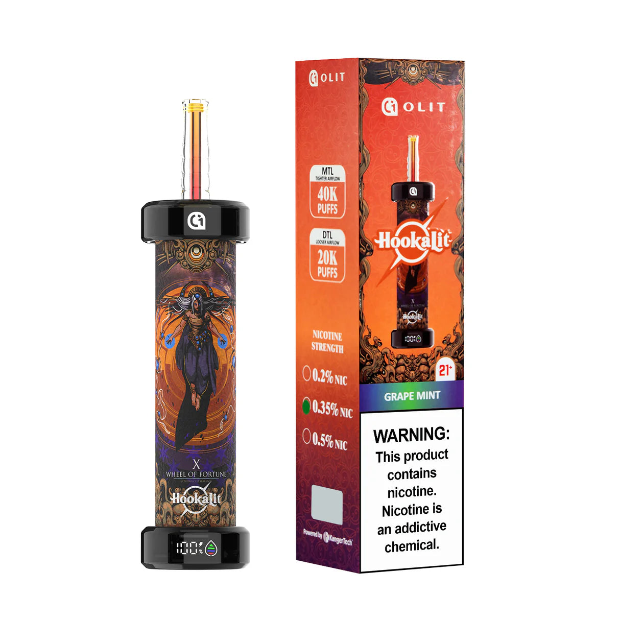 Olit Hookalit 40k Puffs Disposable Nicotine 3.5mg/ml