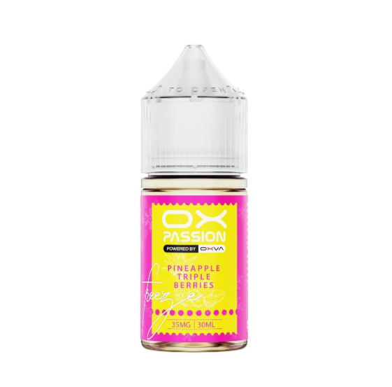 Ox Passion Freeze Pineapple Triple Berries 30ml By Oxva