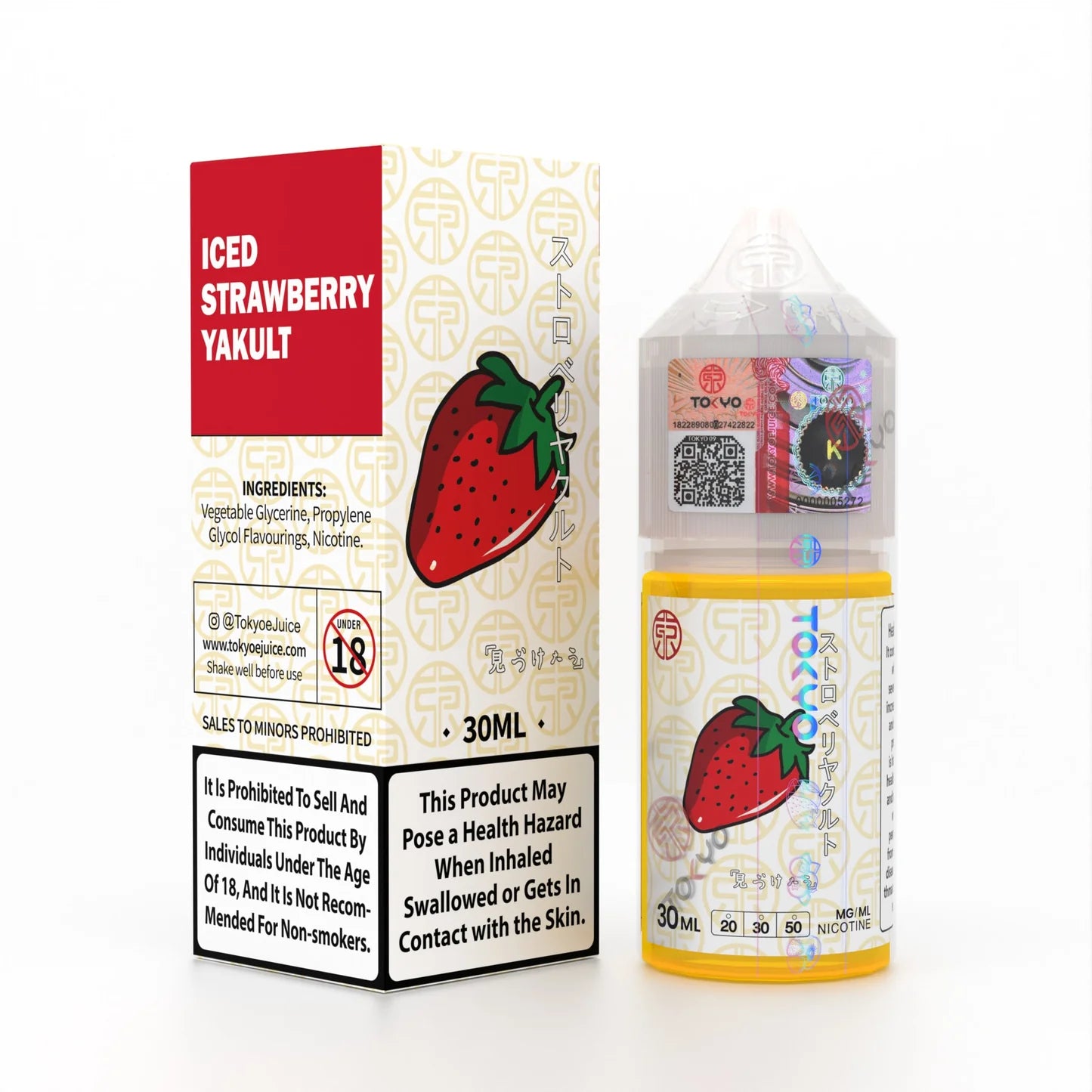Tokyo Classic Iced Strawberry yYakult 30ml