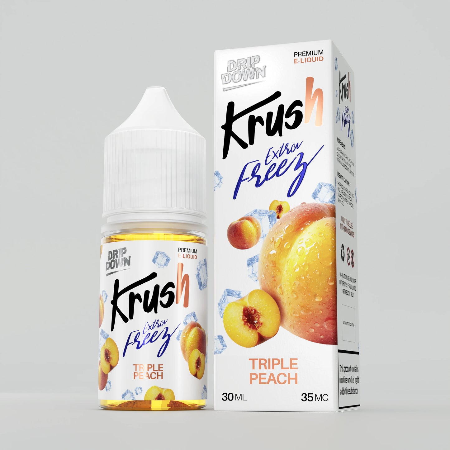 Drip Down krush Extra Freeze Triple Peach 30ml