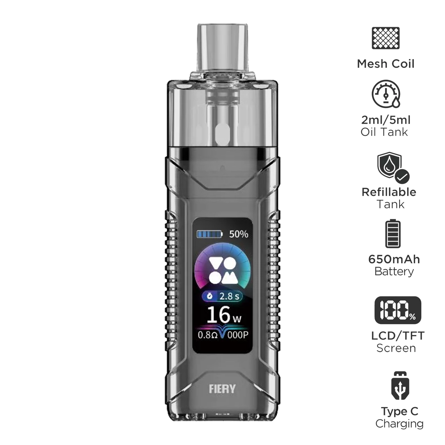 Voom Fiery Regular Version Pod Kit