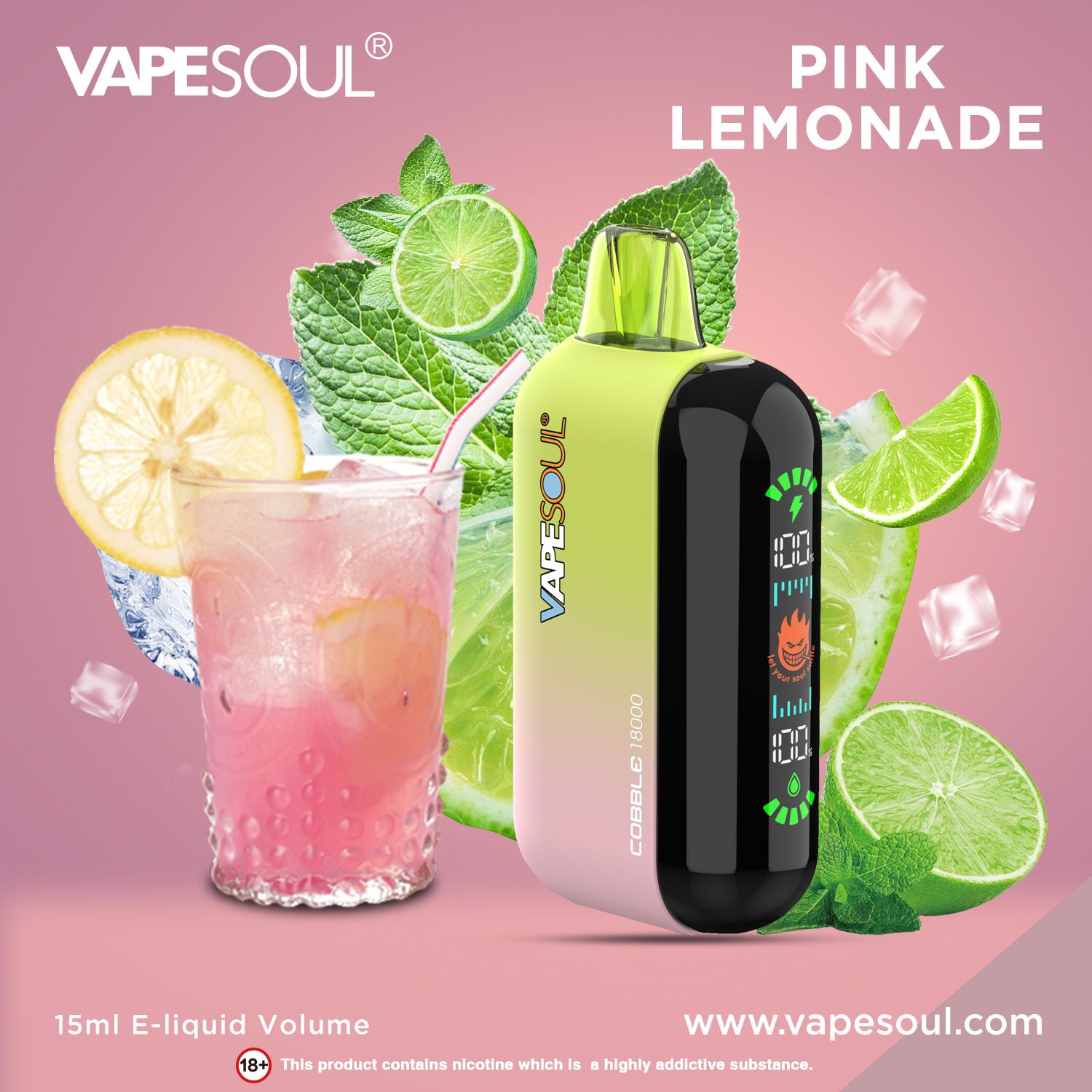VAPESOUL Cobble Disposable 18000 Puffs Tobacco House VAPESOUL Cobble Disposable 18000 Puffs Tobacco House