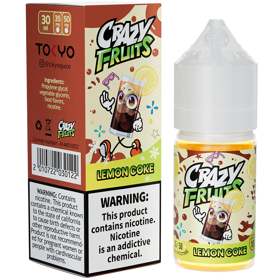 Tokyo Crazy Fruit Lemon Coke 30ml