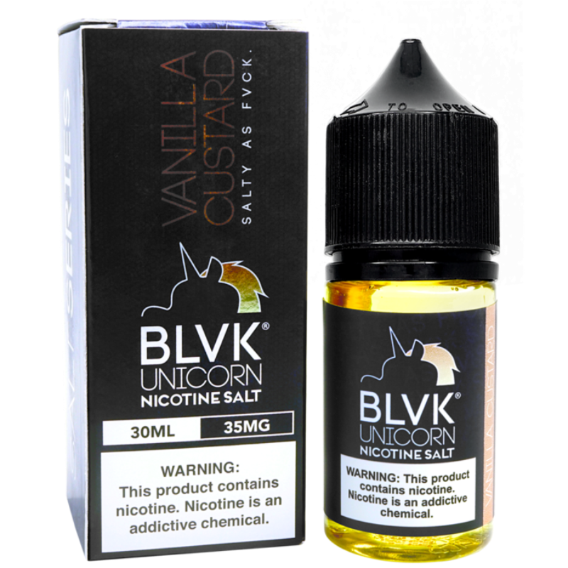 BLVK Salt Vanilla Custard 30ml