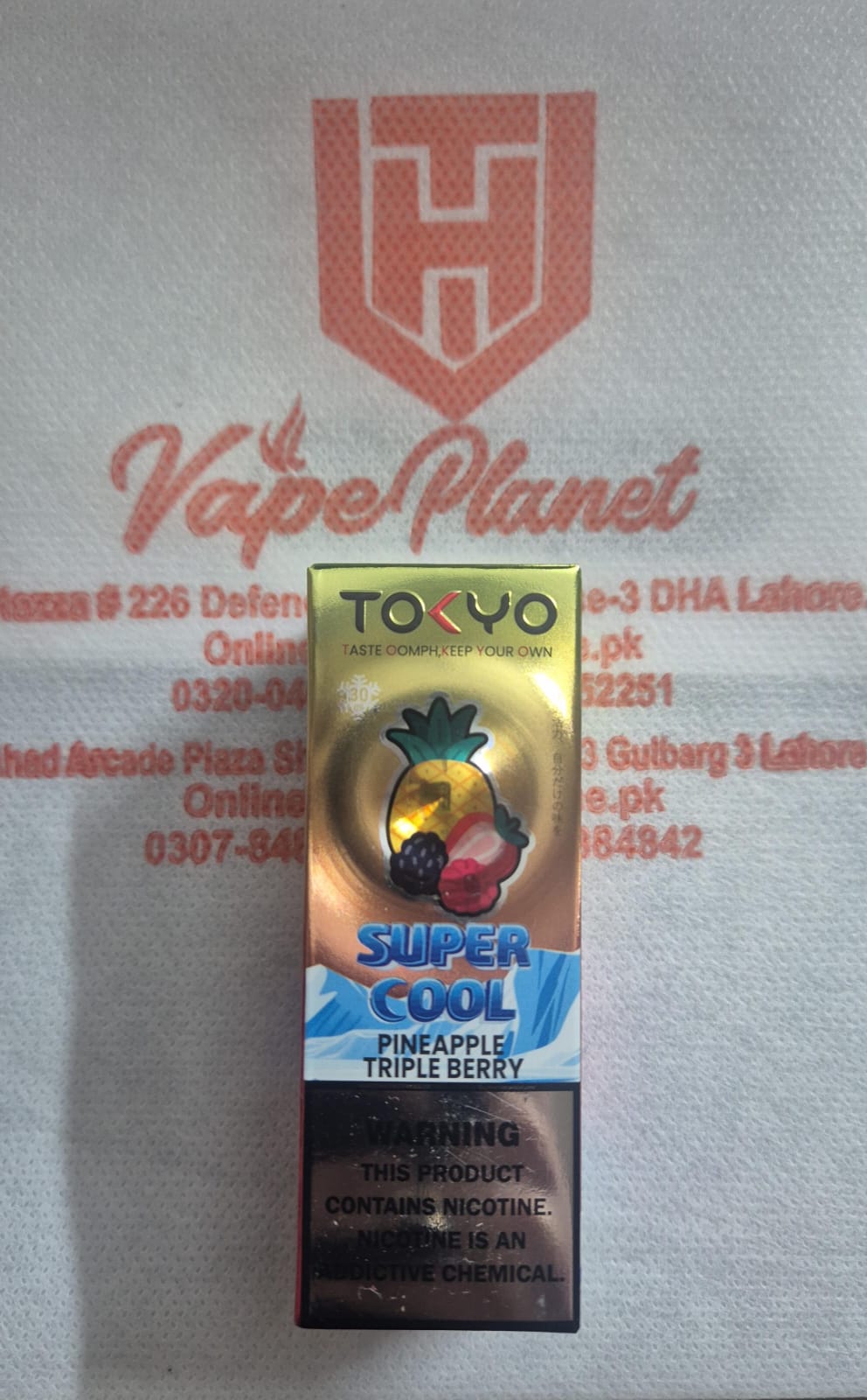 Tokyo Super Cool Pineapple Triple Berry 30ml