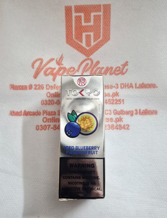 Tokyo Classic Iced Blueberry passion Fruit  30ml