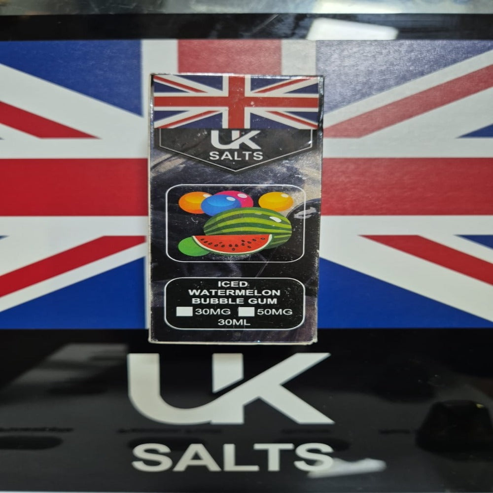 Uk Salts Watermelon Bubble Gum Ice 30ml