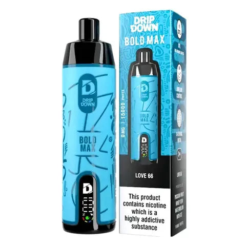 Drip Down Bold Max Disposable 15k Puff