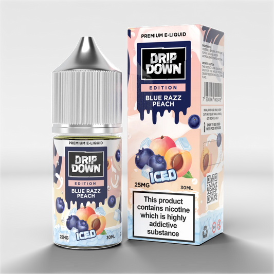 Drip Down Edition Blue Razz Peach Ice 30ml