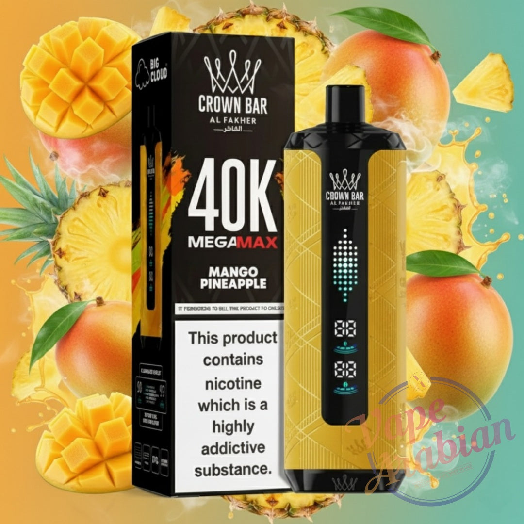 Al Fakher Crown Bar 40K Mega Max Disposable