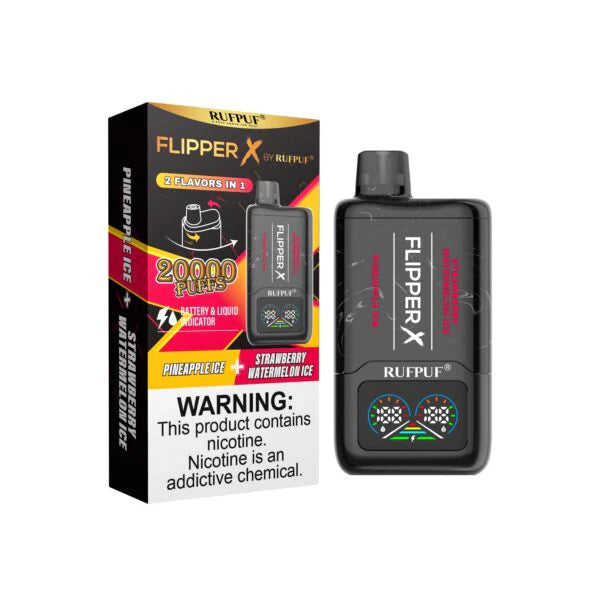 Flipper X By RufPuf 2 Flavors In 1, 20K Puffs