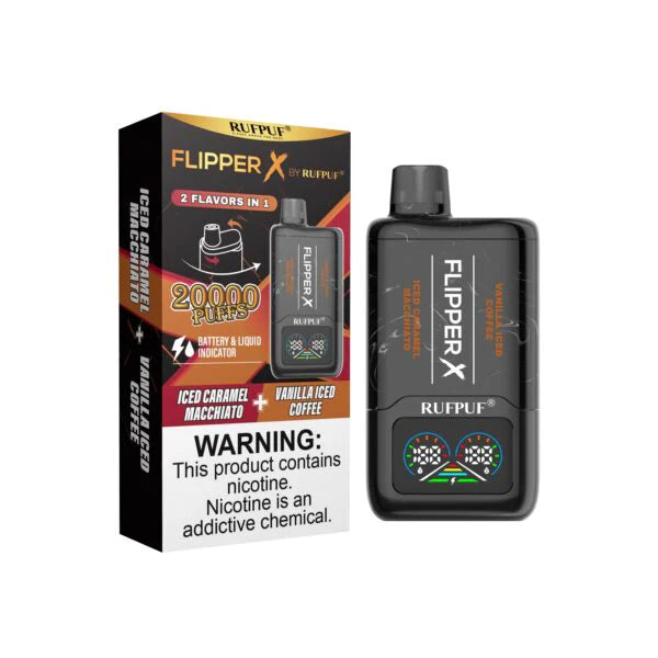 Flipper X By RufPuf 2 Flavors In 1, 20K Puffs