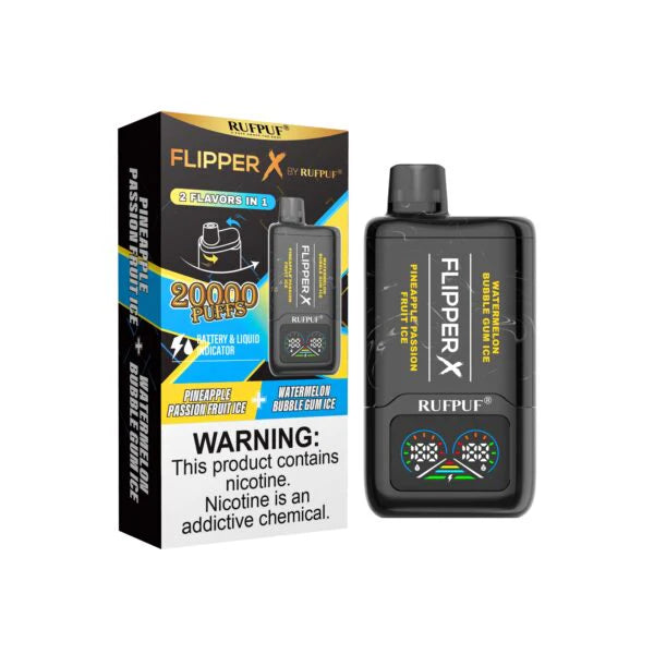 Flipper X By RufPuf 2 Flavors In 1, 20K Puffs