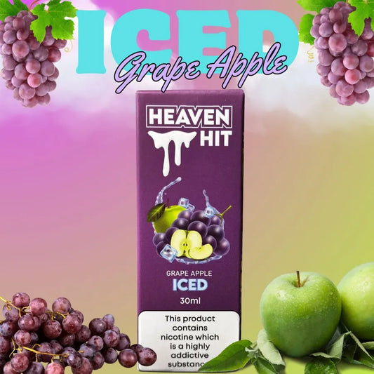 Heaven Hit Iced Grape Apple 30ml