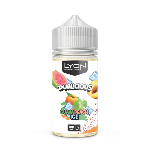 LYON Dualicious Guava Peach Ice 100ml