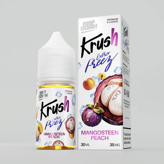 Drip Down krush Extra Freeze Mangosteen Peach 30ml