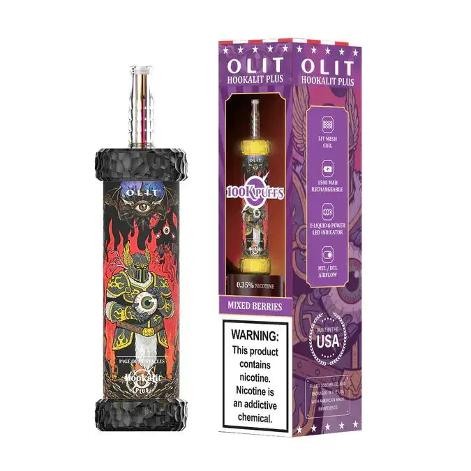 OLIT HOOKALIT PLUS 100K PUFFS DISPOSABLE