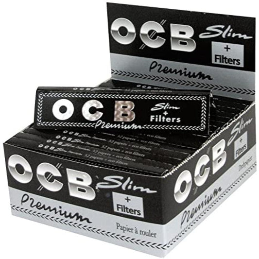 OCB King size Premium With Tips  Rolling Papers