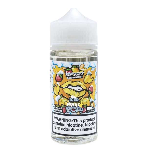 Iced Fruit Pop Juicy Mango Strawberry 100ml