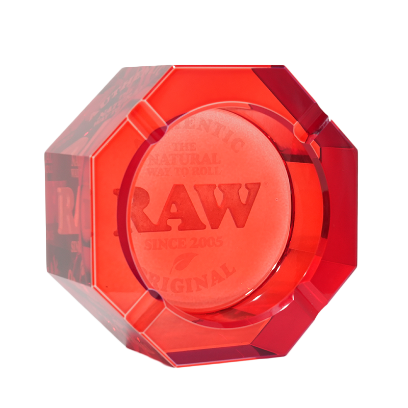 Raw Ruby Ashtray