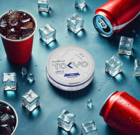 Tokyo Cola Nicotine Gum 40 Pcs Pack