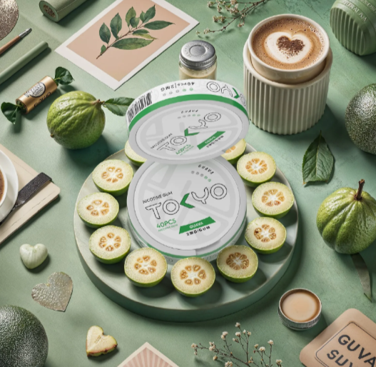 Tokyo Guava Nicotine Gum 40 Pcs Pack