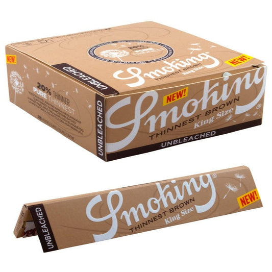 Smoking Brown King Size Thinnest Rolling Paper