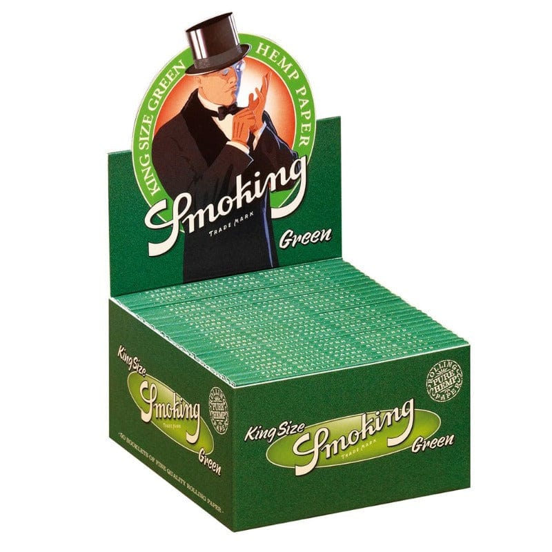 Smoking King Size Green Rolling Papers