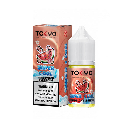Tokyo Super Cool Watermelon Bubble Gum 30ml