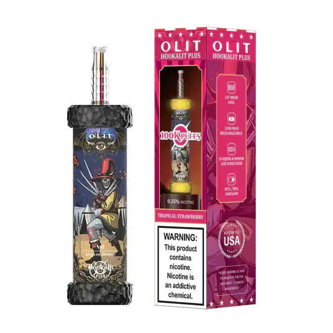 OLIT HOOKALIT PLUS 100K PUFFS DISPOSABLE