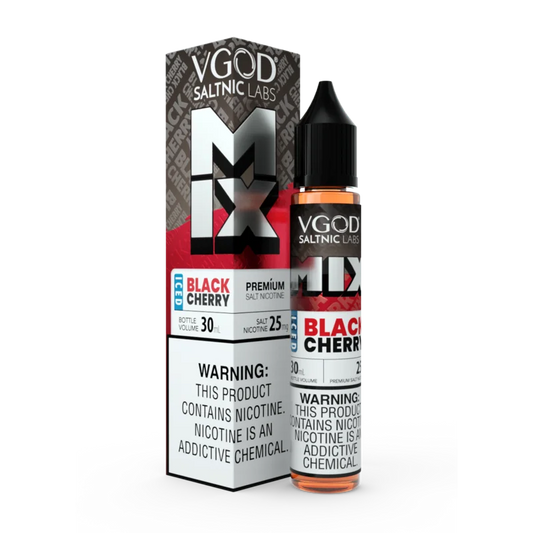 Vgod Salt Nic Mix Iced Black Cherry 30ml