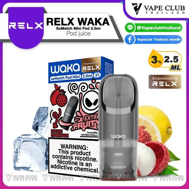 Pod Waka Relx Relx Waka Pods Mini Tobacco House Pod Waka Relx Relx Waka Pods Mini Tobacco House