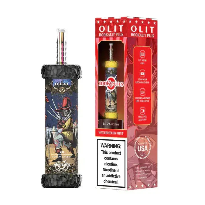 OLIT HOOKALIT PLUS 100K PUFFS DISPOSABLE