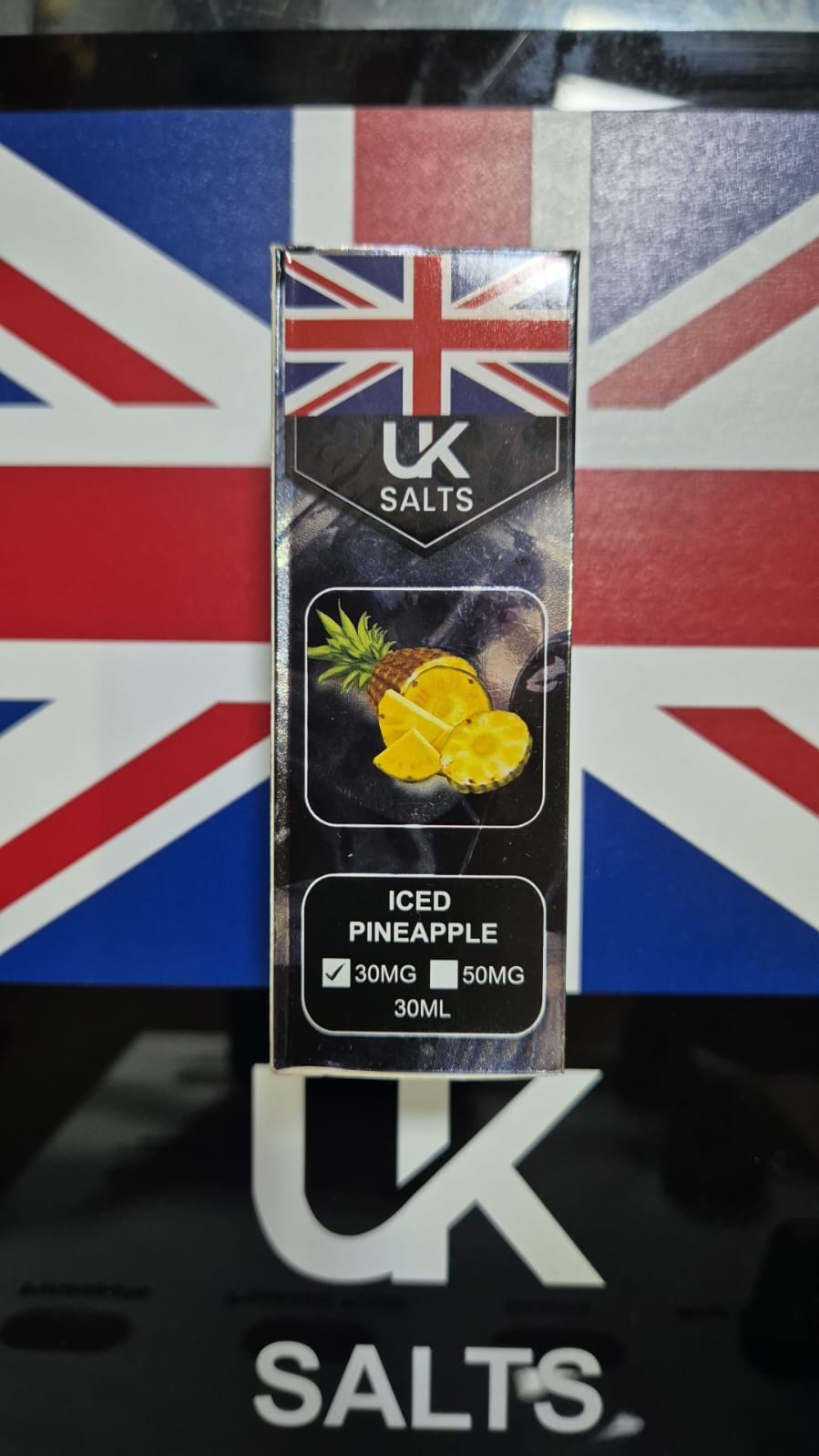 Uk Salts Iced Pineapple 30ml