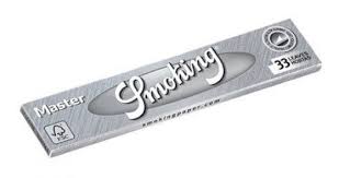 Smoking Silver king size master Rolling Papers