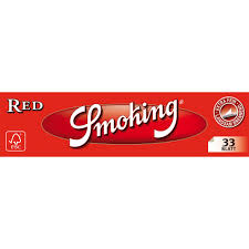 Smoking King Size Red Rolling Papers