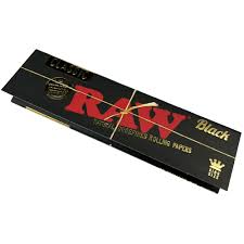 RAW  Black King Size Rolling Papers