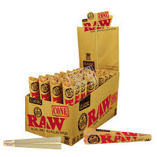 Raw Pre rolled King Size Cone Pack of 3