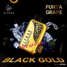 Elfbar Raya D1 Black Gold Series Disposable