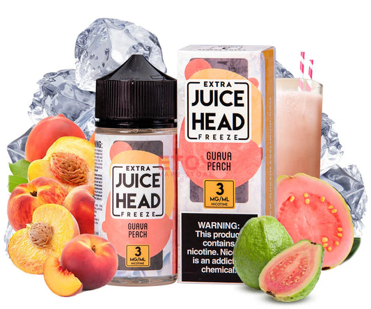 Juice Head Guava Peach Extra Freeze 100ml