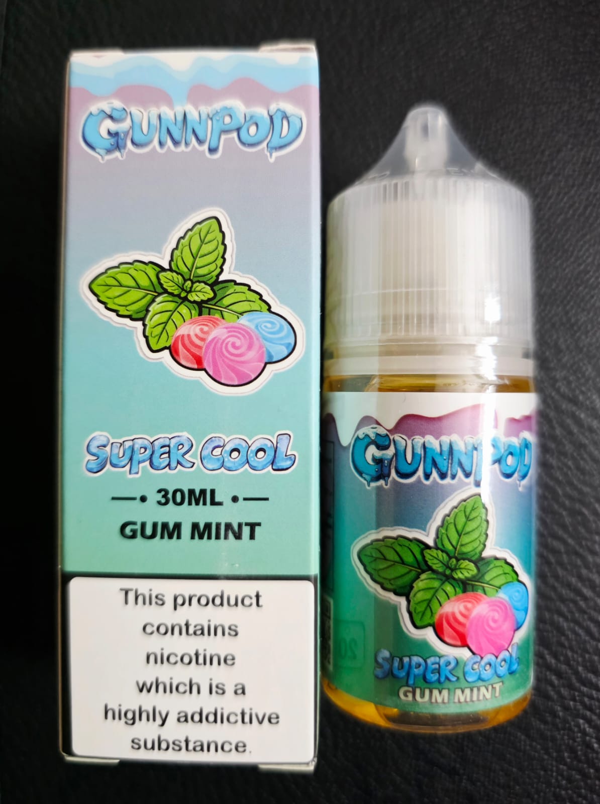 Gunnpod Super Cool Gum Mint 30ml