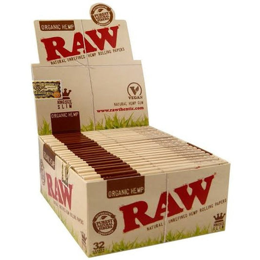 Raw Organic King Size Rolling Papers