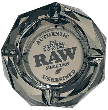 Raw The Dark Side Glass Ashtray